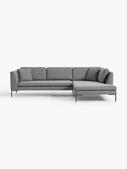 Emmreth Corner Sofa with Metal Legs