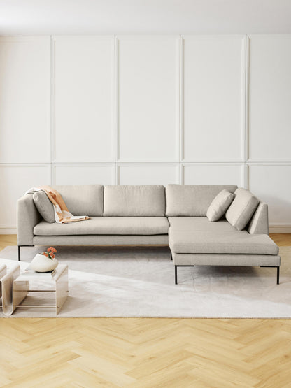 Emmreth Corner Sofa with Metal Legs