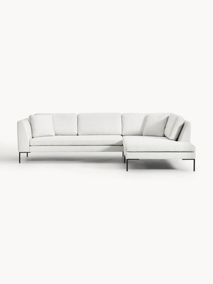 Emmreth Corner Sofa with Metal Legs