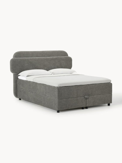 Enricor Box Spring Bed with Storage