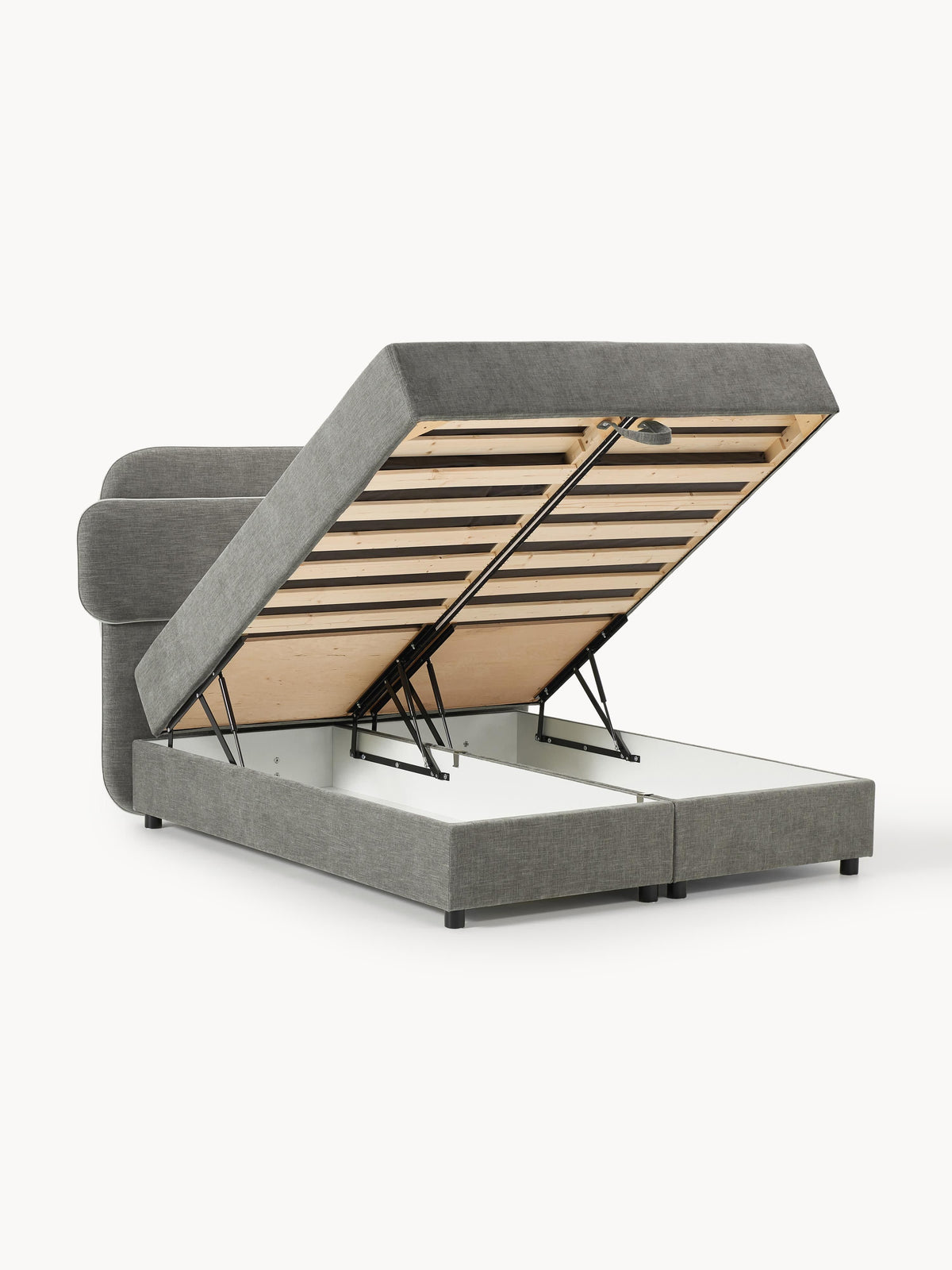 Enricor Box Spring Bed with Storage