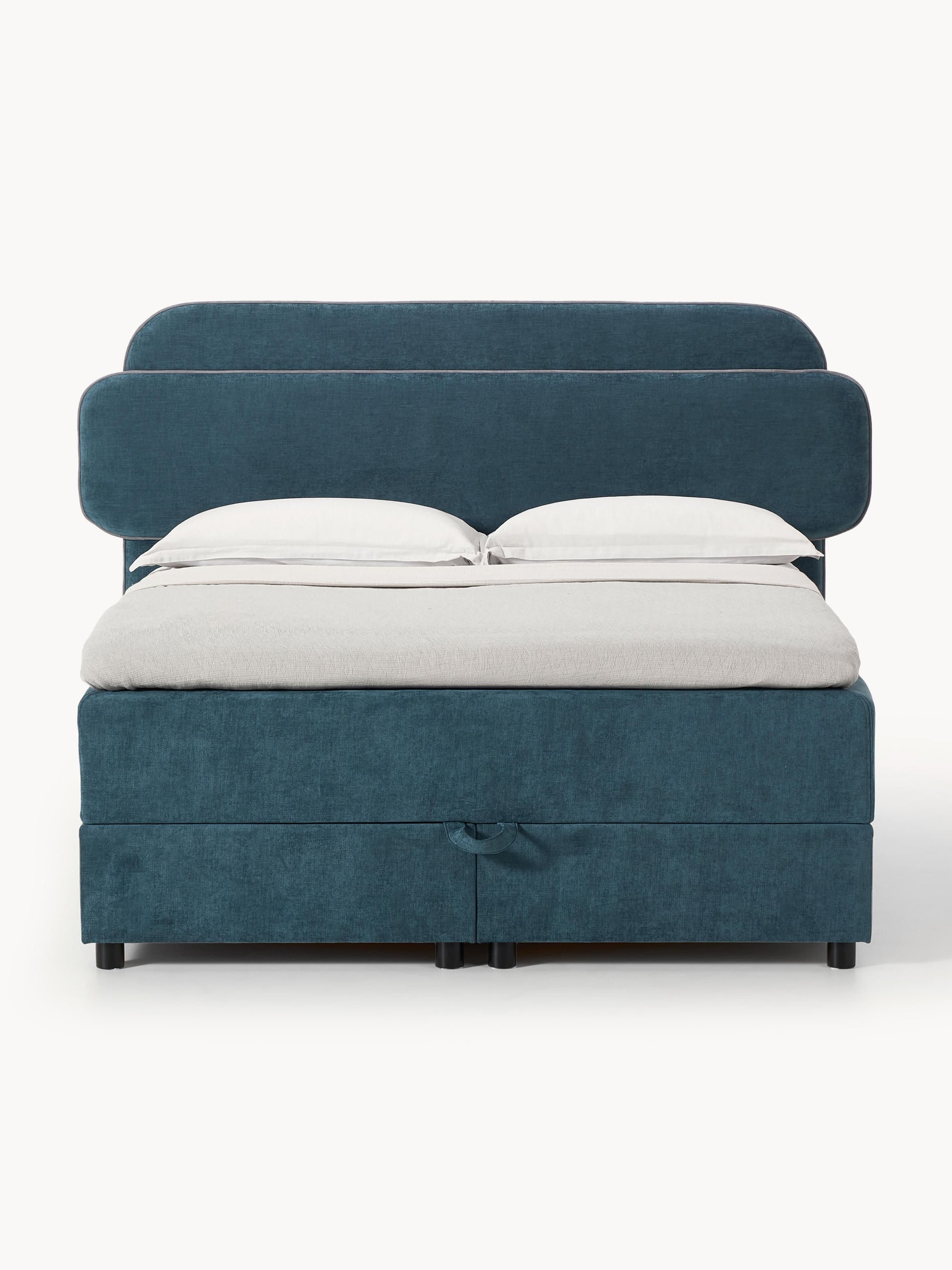 Enricor Box Spring Bed with Storage