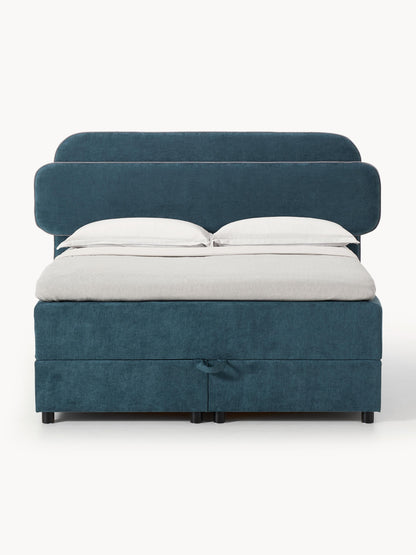 Enricor Box Spring Bed with Storage