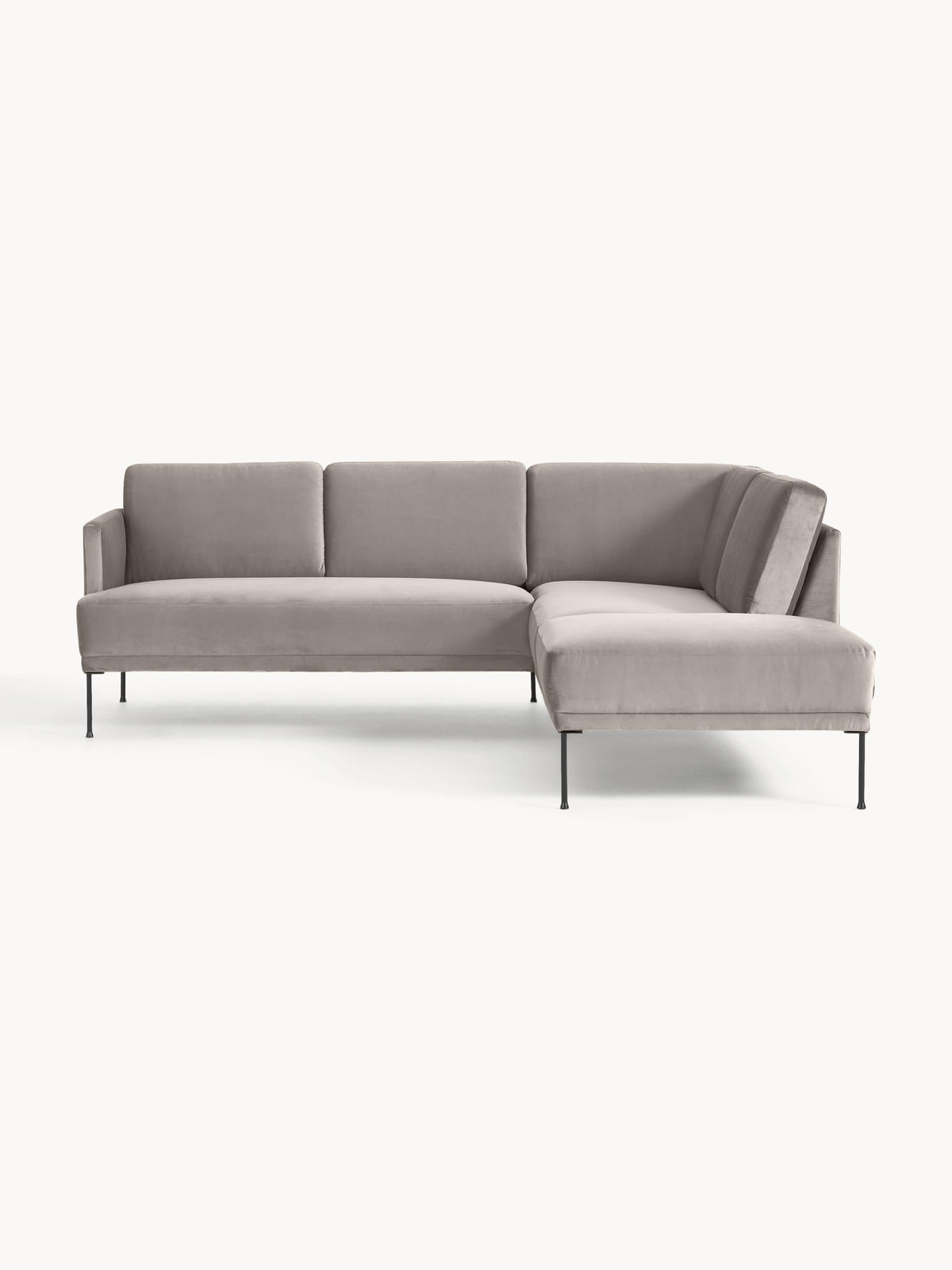 Fluendra Corner Sofa in Velvet