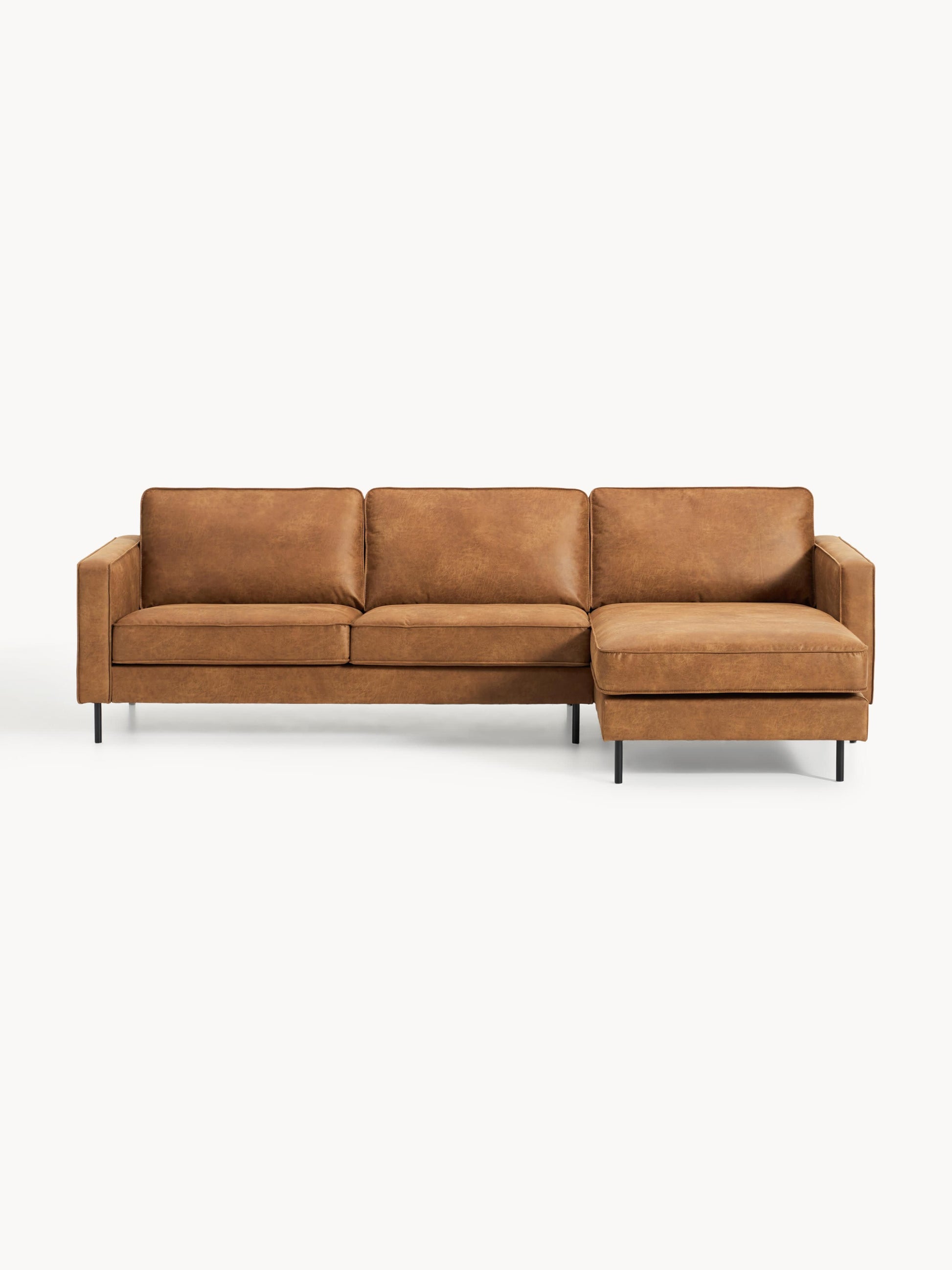 Huntreve Corner Sofa in Leather (3-Seater)