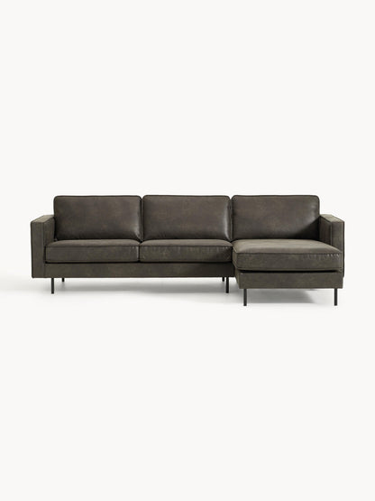 Huntreve Corner Sofa in Leather (3-Seater)