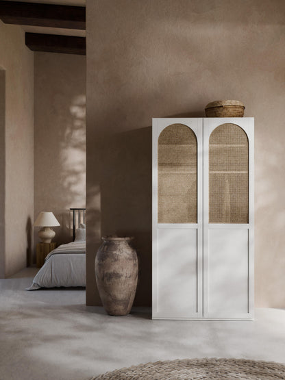 Jeanwold Modular Hinged-Door Wardrobe, 100 cm Wide, in Various Sizes