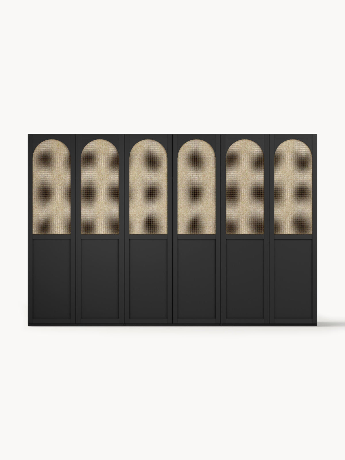 Jeanwold Modular Hinged-Door Wardrobe, 300 cm Wide, in Various Sizes