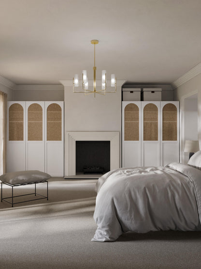 Jeanwold Modular Hinged-Door Wardrobe, 50 cm Wide, in Various Sizes