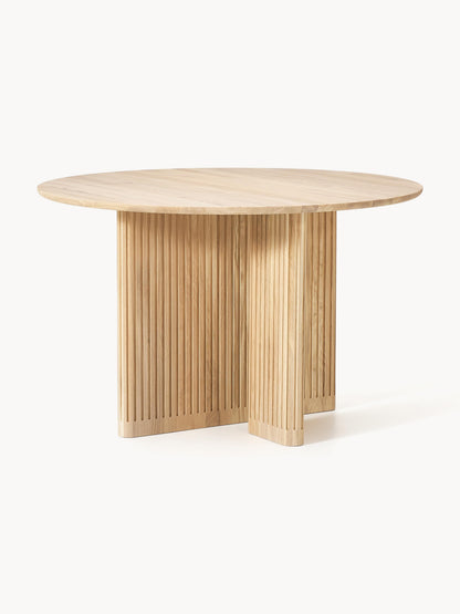 Jolkeen Round Dining Table in Oak, Ø 120 cm
