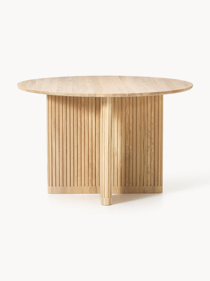 Jolkeen Round Dining Table in Oak, Ø 120 cm