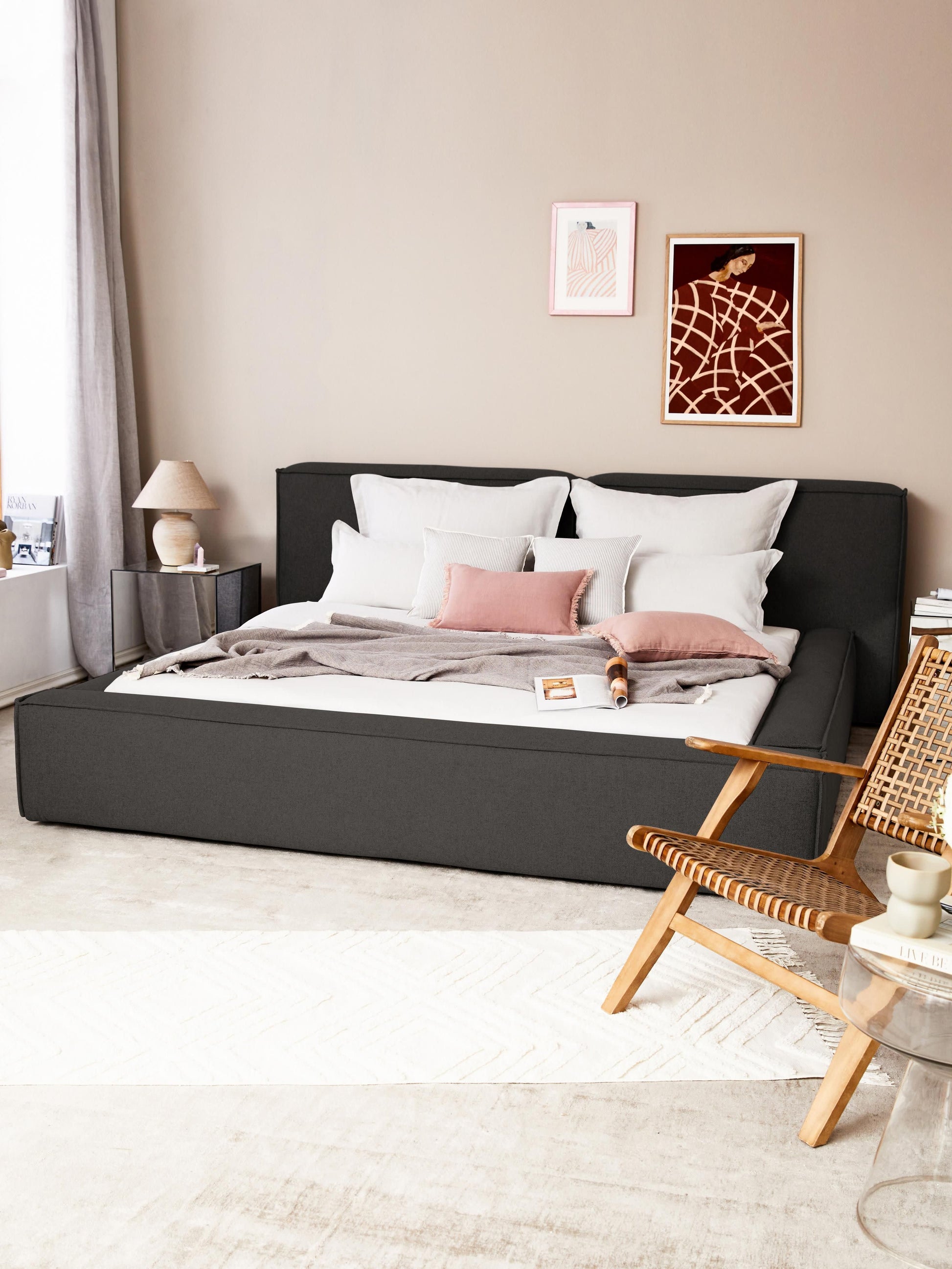 Lenquist Bed, Upholstered