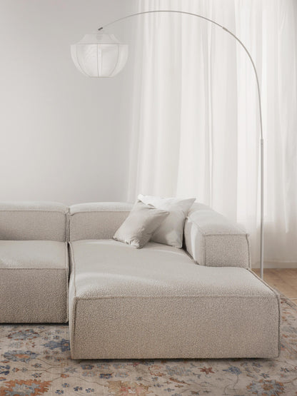 Lenquist Bouclé Ottoman Corner Module