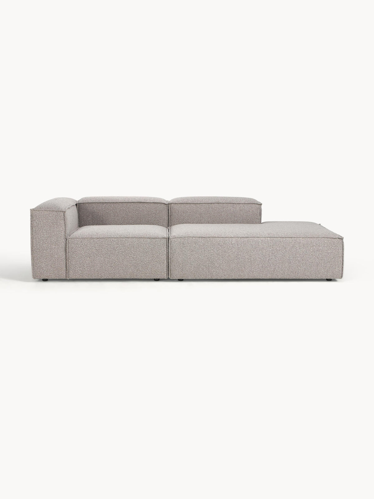 Lenquist Modular Bouclé Ottoman