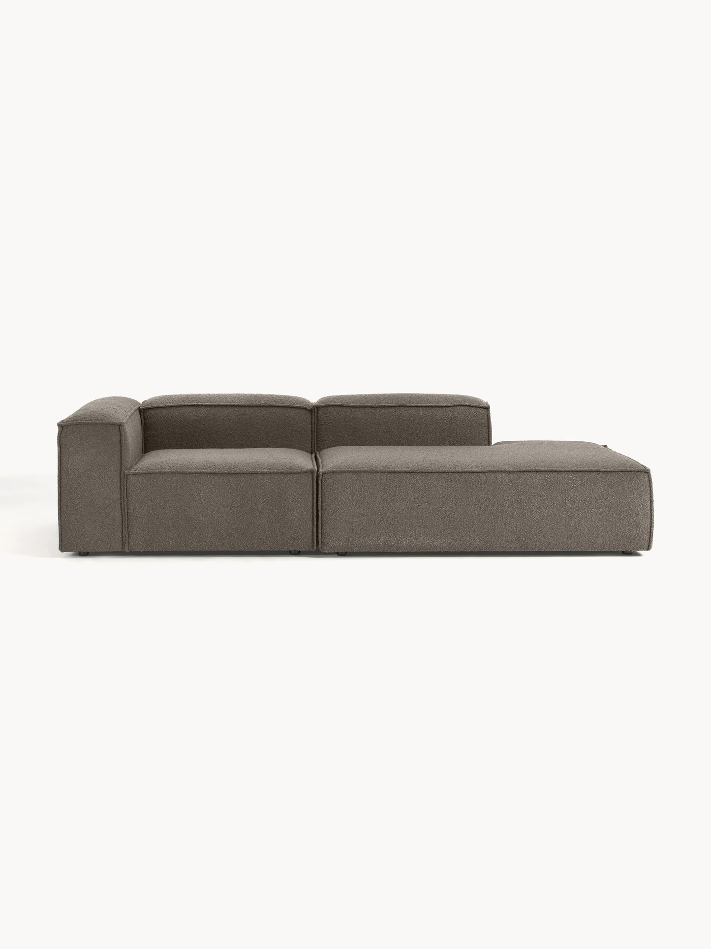 Lenquist Modular Bouclé Ottoman