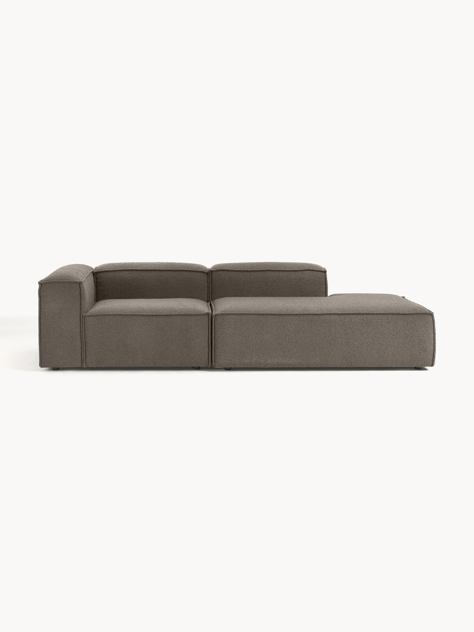 Lenquist Modular Bouclé Ottoman
