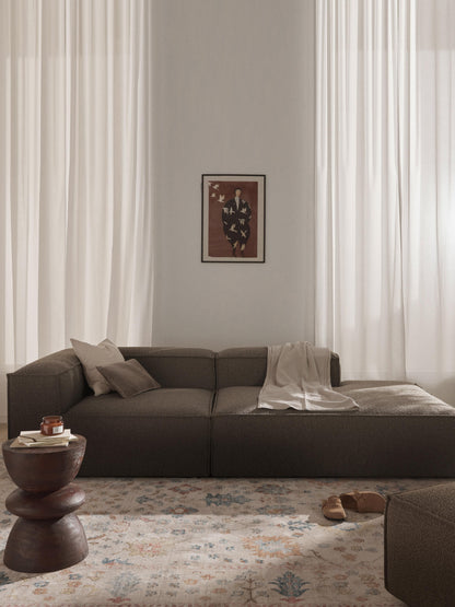 Lenquist Modular Bouclé Ottoman