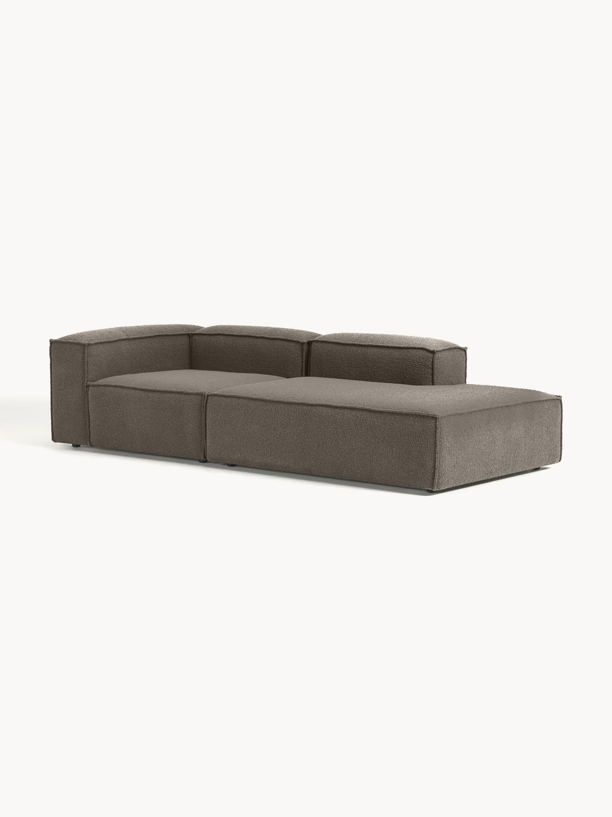 Lenquist Modular Bouclé Ottoman