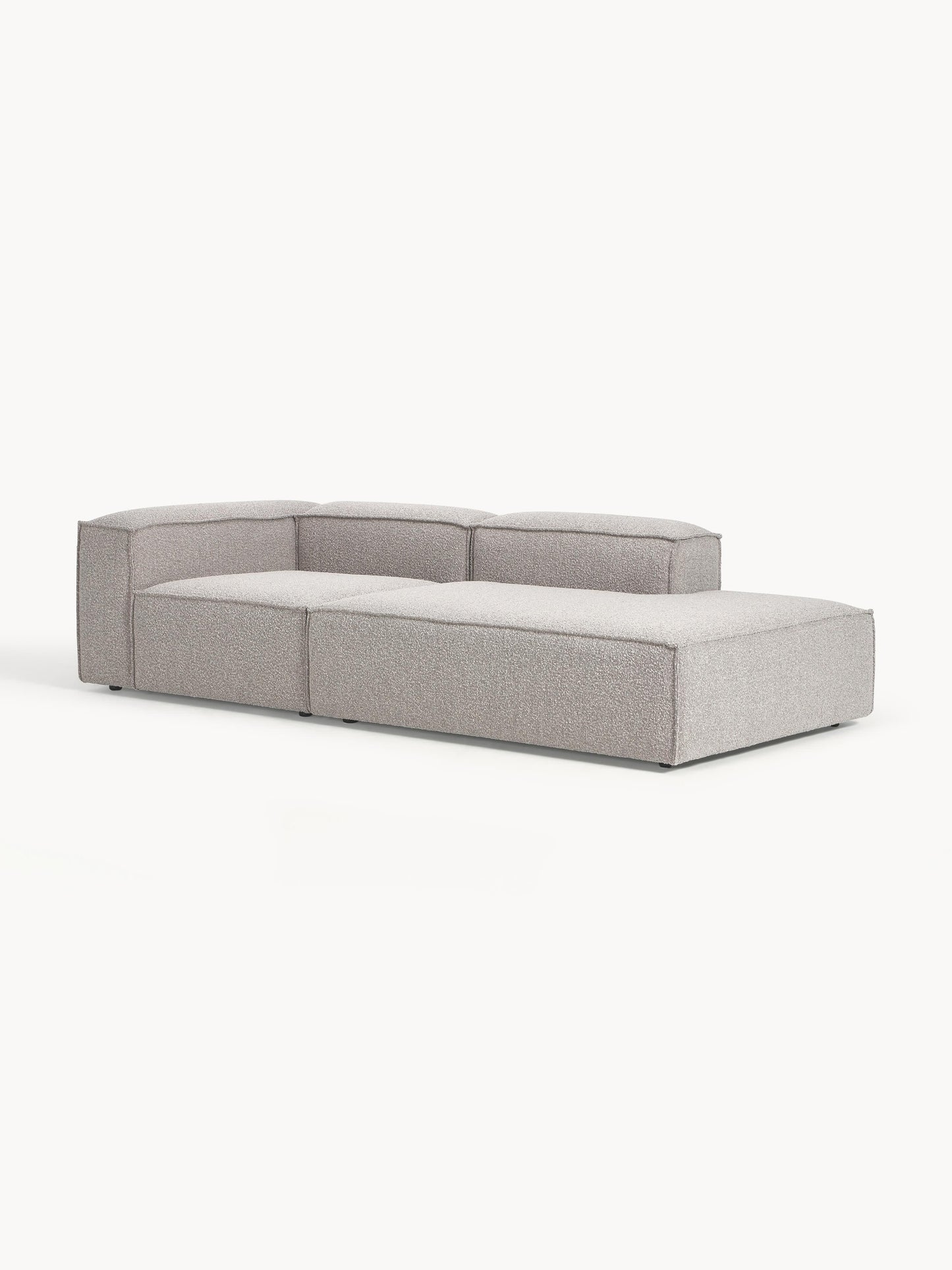 Lenquist Modular Bouclé Ottoman