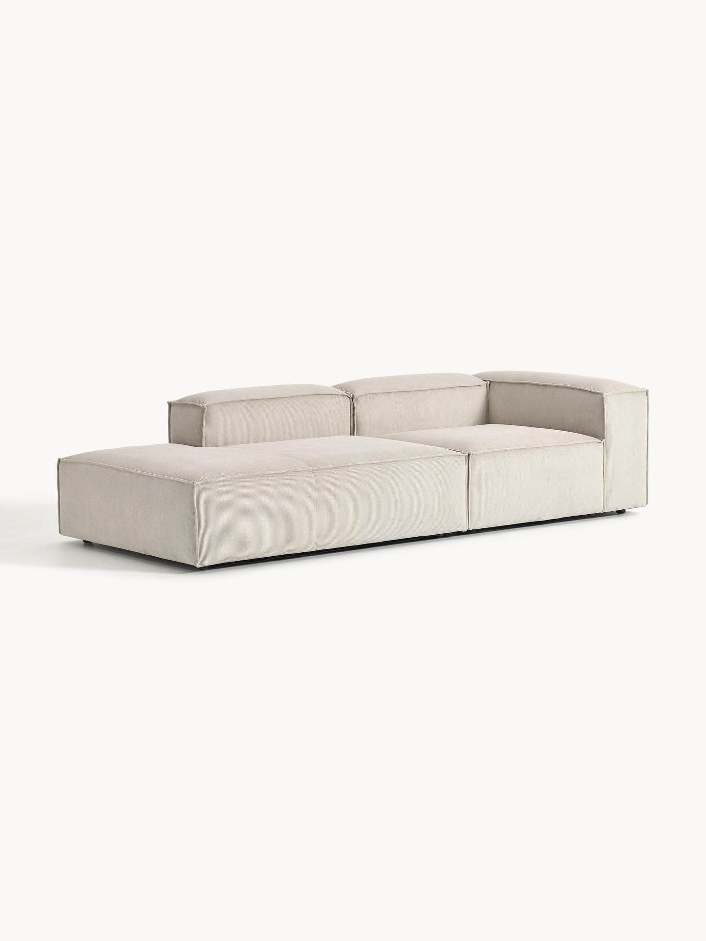 Lenquist Modular Corduroy Ottoman