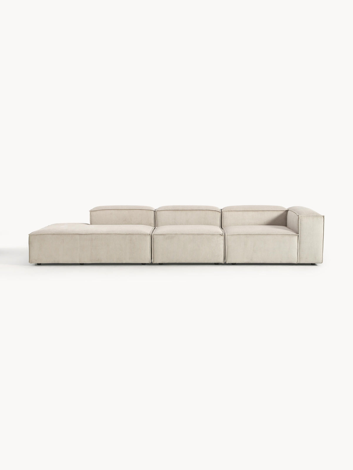 Lenquist Modular Corduroy Ottoman, XL