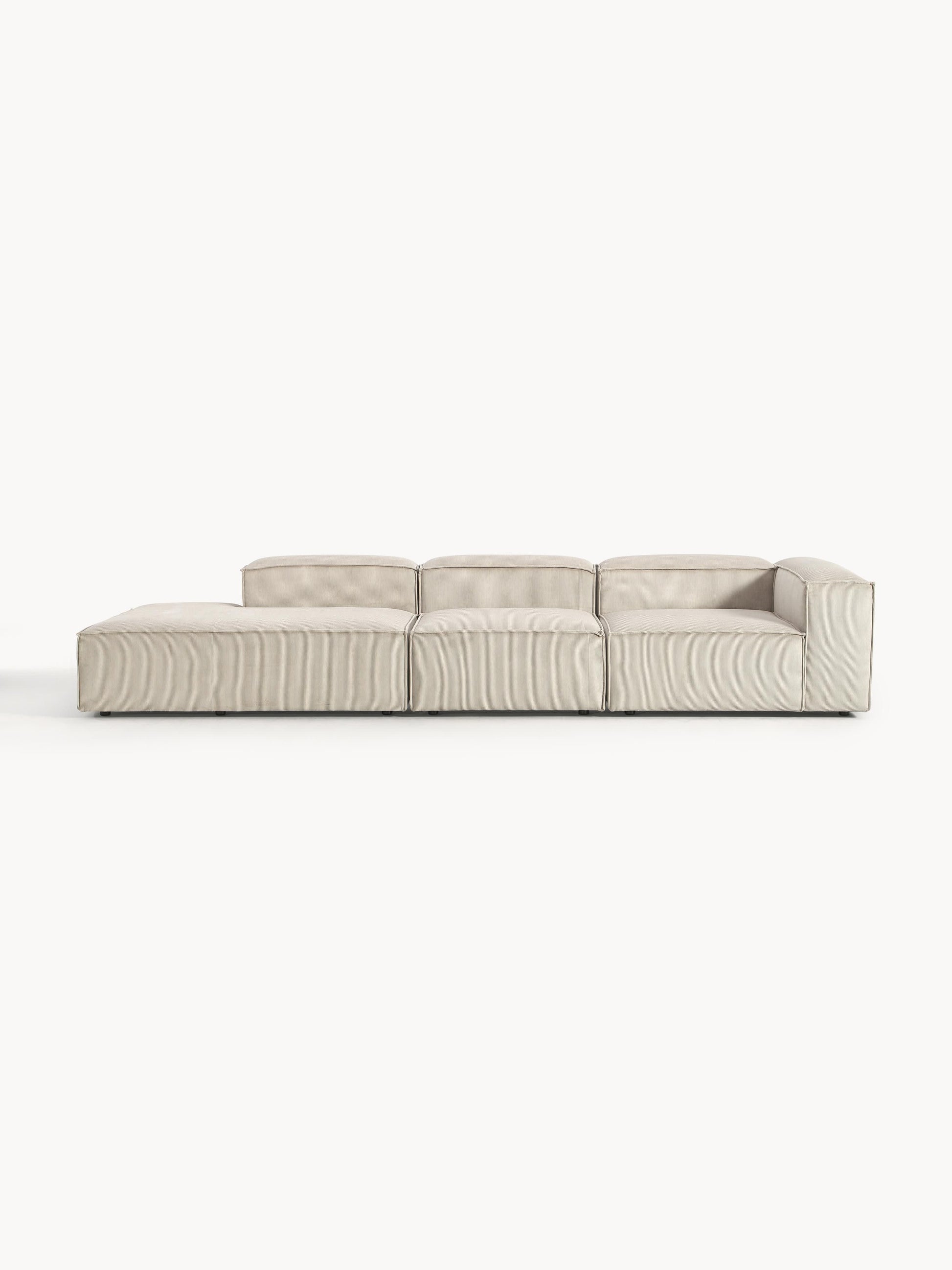 Lenquist Modular Corduroy Ottoman, XL