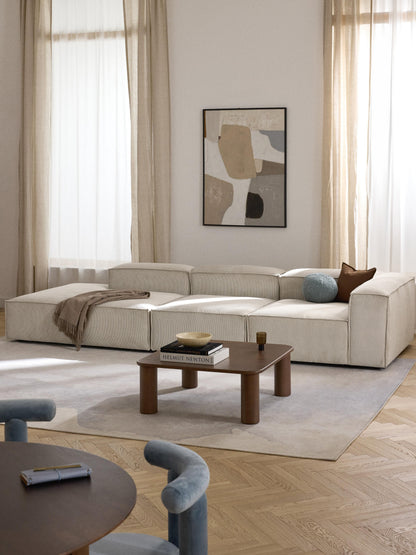 Lenquist Modular Corduroy Ottoman, XL