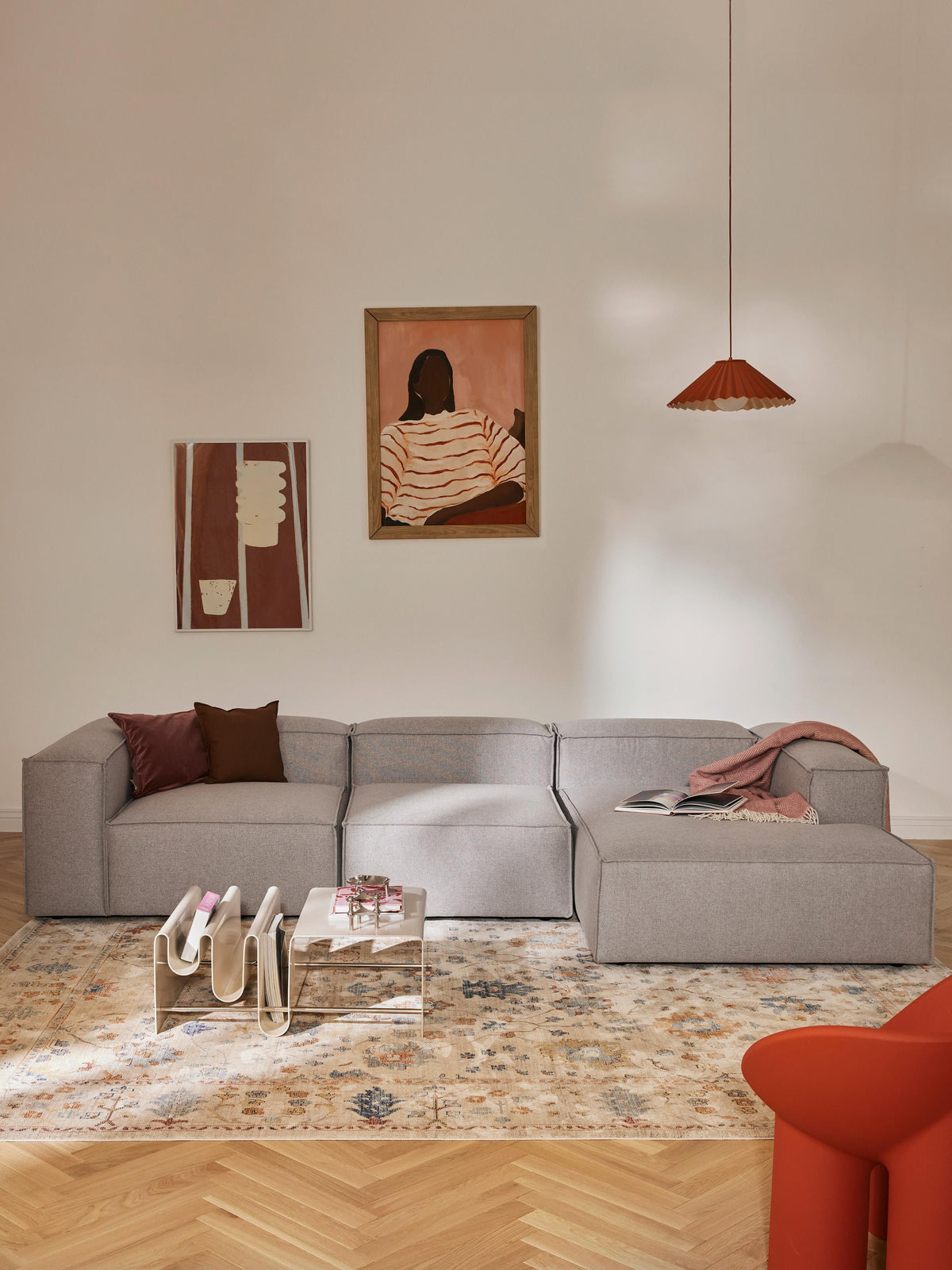 Lenquist Modular Corner Sofa (4-Seater)