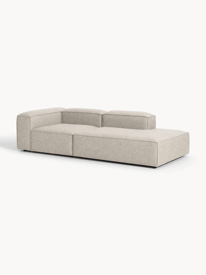 Lenquist Modular Linen Blend Ottoman