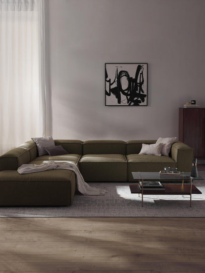 Lenquist Modular XL Corner Sofa (4-Seater) in Bouclé
