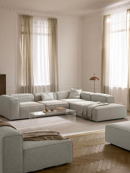 Lenquist Modular XL Corner Sofa (4-Seater) in Linen Blend