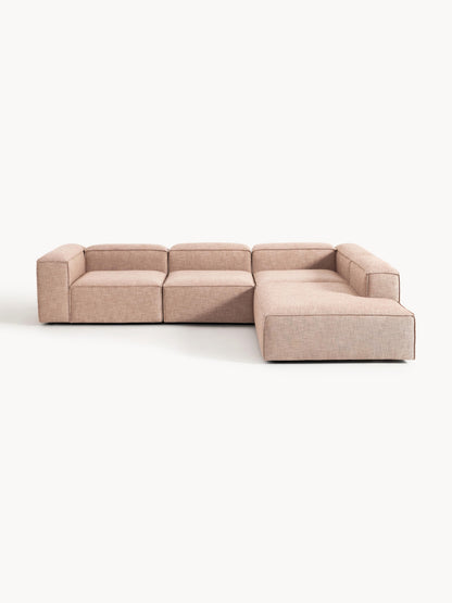 Lenquist Modular XL Corner Sofa (4-Seater) in Linen Blend