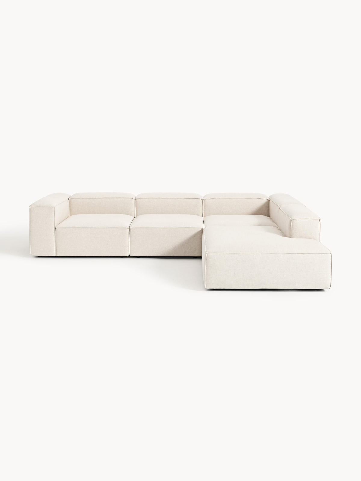 Lenquist Modular XL Corner Sofa (4-Seater) in Linen Blend