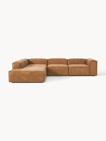 Lenquist Modular XL Leather Corner Sofa (4-Seater)