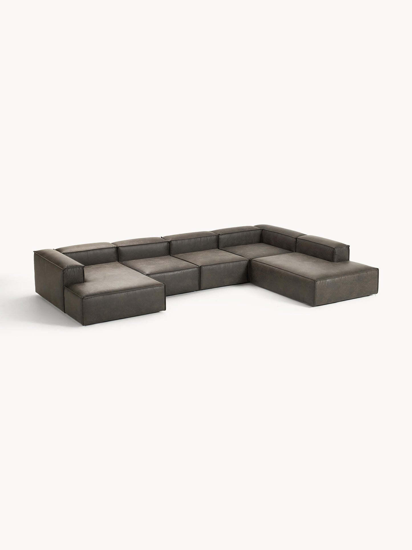Lenquist Modular XL Leather Sofa