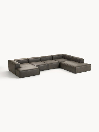 Lenquist Modular XL Leather Sofa