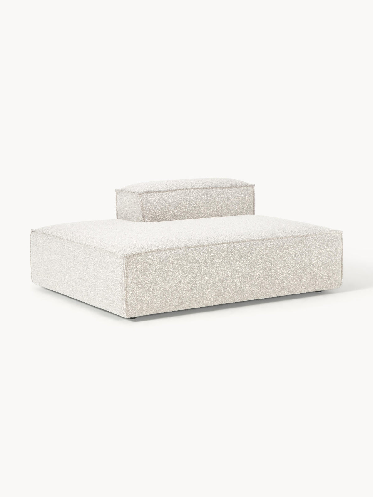 Lenquist Ottoman Module in Bouclé