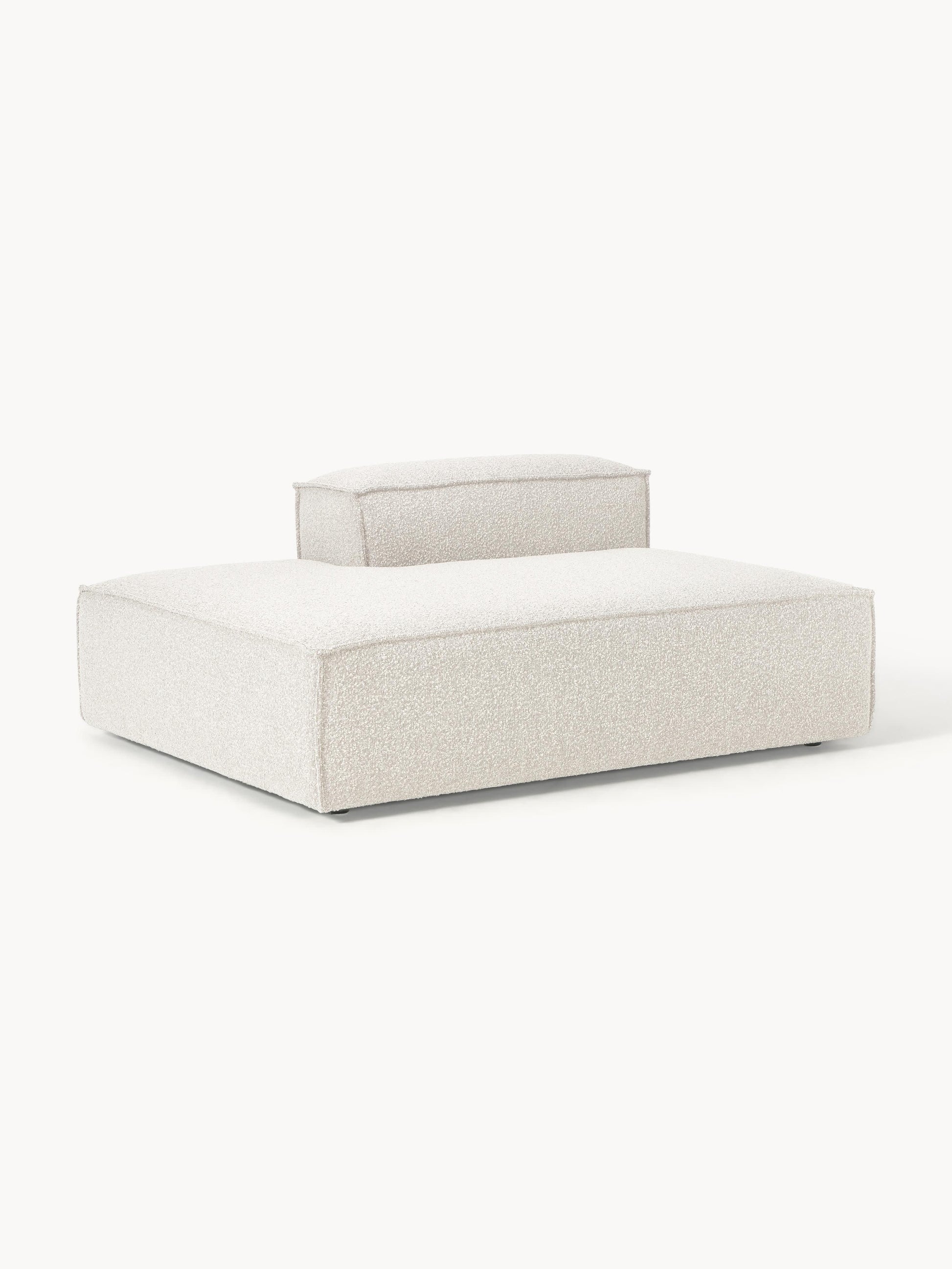 Lenquist Ottoman Module in Bouclé