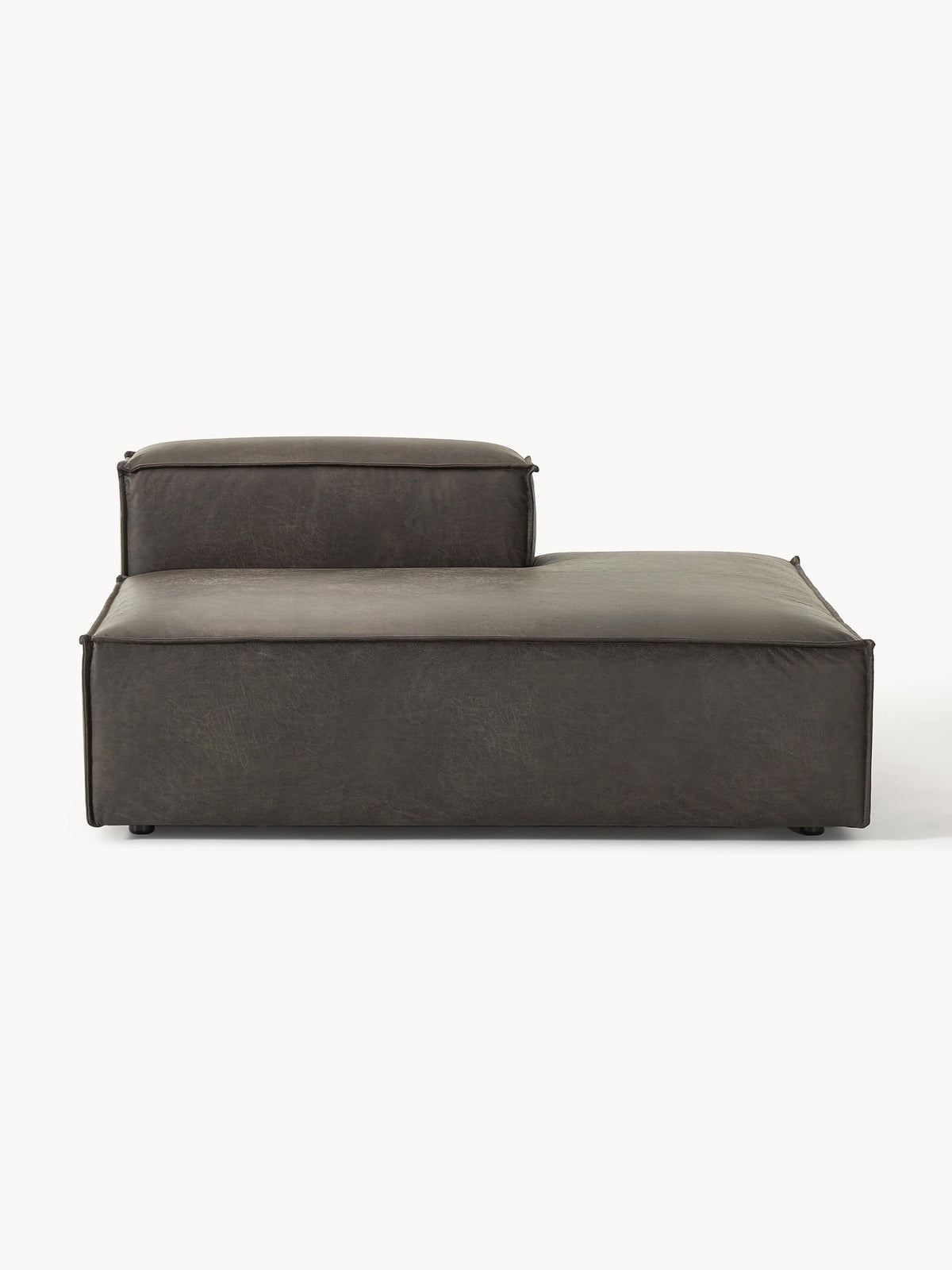 Lenquist Ottoman Module in Leather