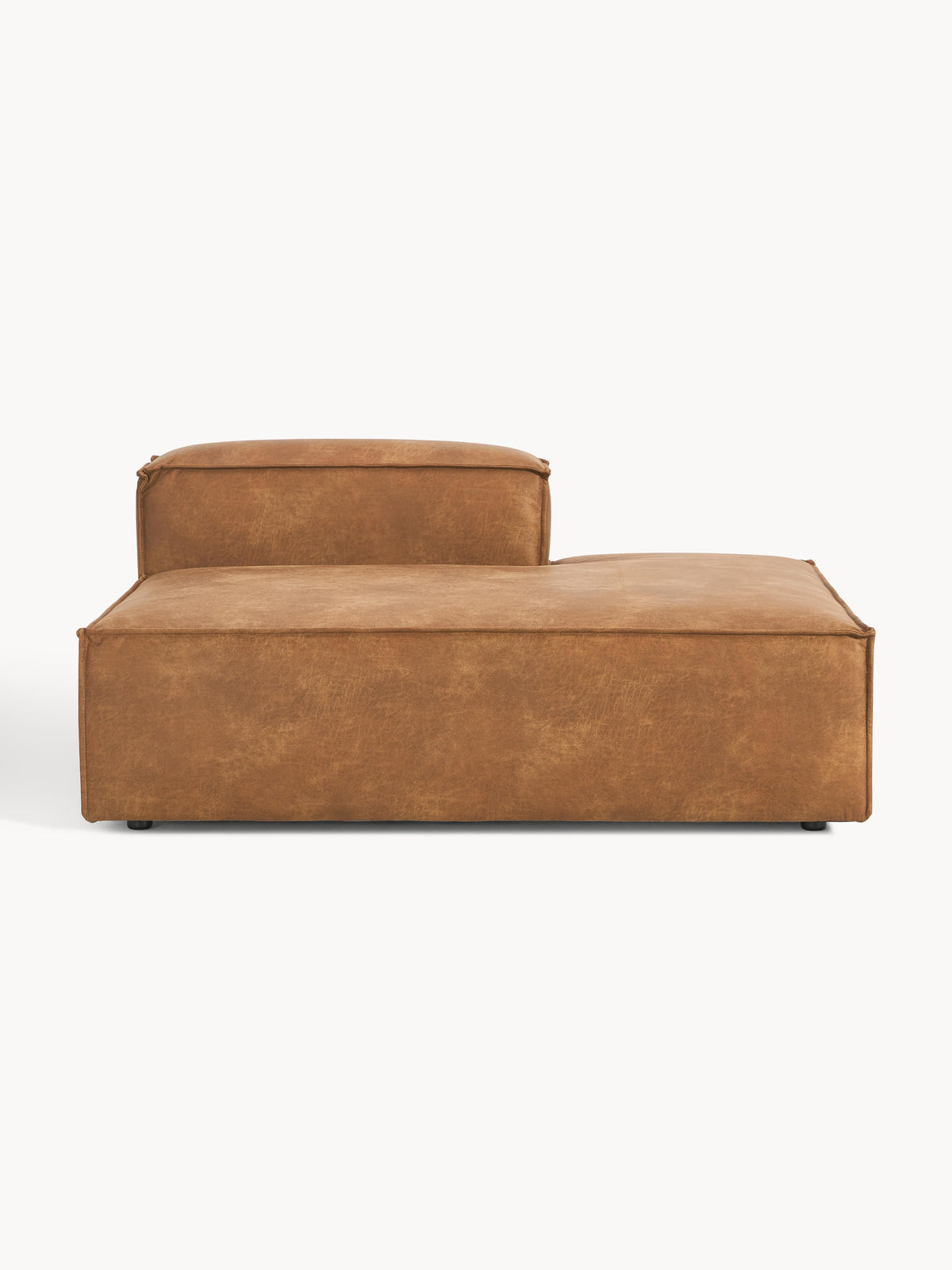 Lenquist Ottoman Module in Leather
