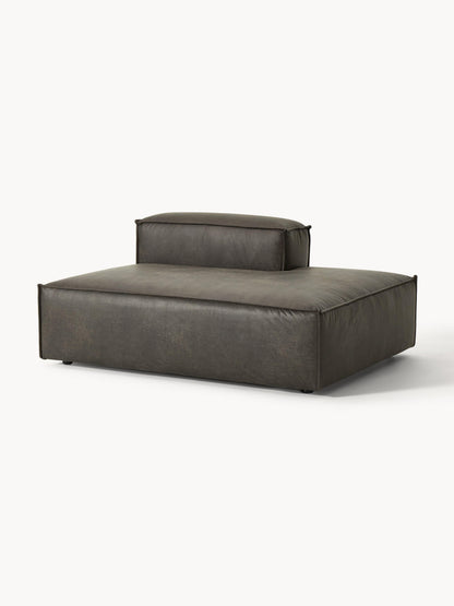 Lenquist Ottoman Module in Leather