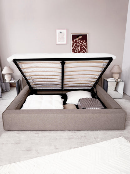 Lenquist Upholstered Bed with Storage