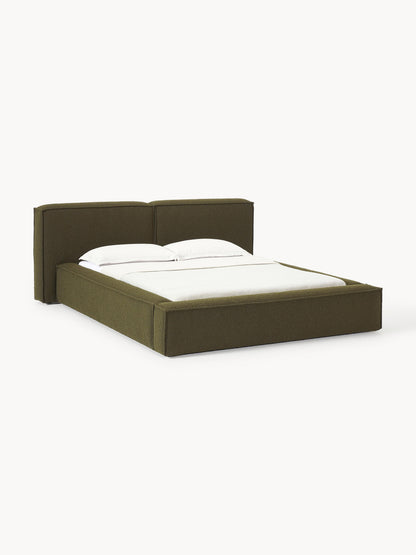 Lenquist Upholstered Bouclé Bed with Storage
