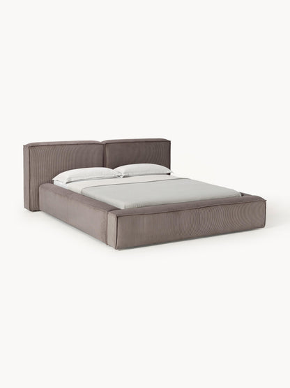 Lenquist Upholstered Storage Bed in Corduroy