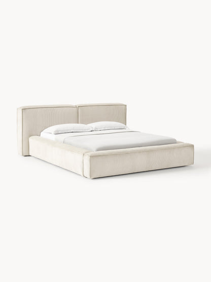 Lenquist Upholstered Storage Bed in Corduroy