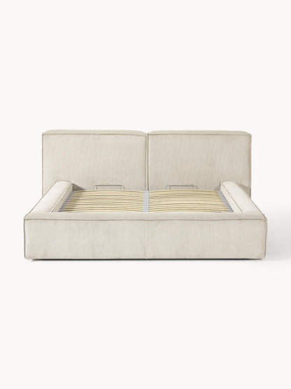 Lenquist Upholstered Storage Bed in Corduroy