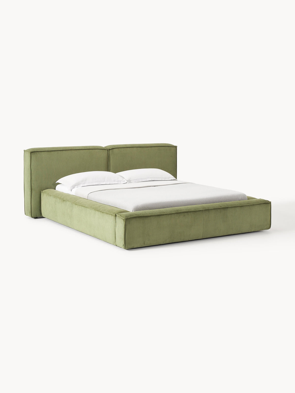 Lenquist Upholstered Storage Bed in Corduroy