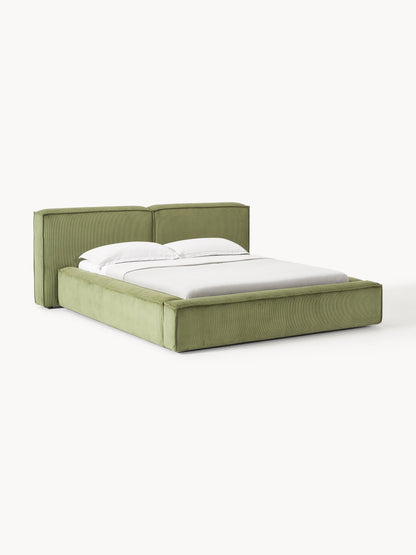 Lenquist Upholstered Storage Bed in Corduroy