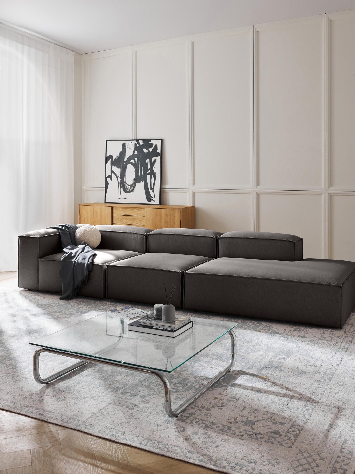 Lenquist XL Modular Ottoman