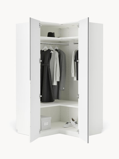 Leomarch Modular Corner Wardrobe, 115 cm Wide, in Various Sizes